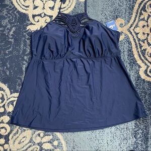 Hilor NWT  Women Swim Tankini Size 22